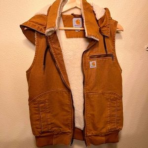Carhartt lined vest